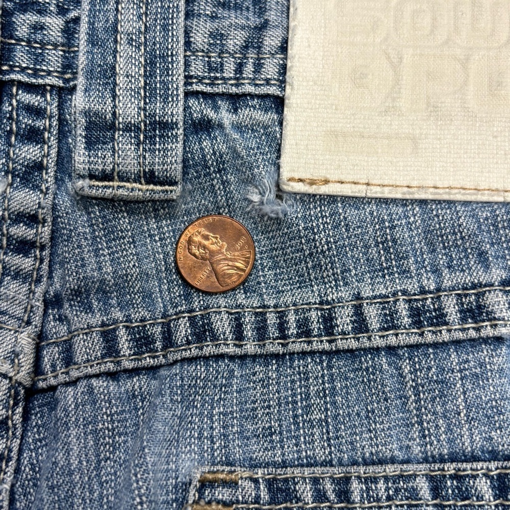 SOUTH POLE LIGHT BLUE FADED DENIM JEANS SIZE 32 - Picture 6 of 14